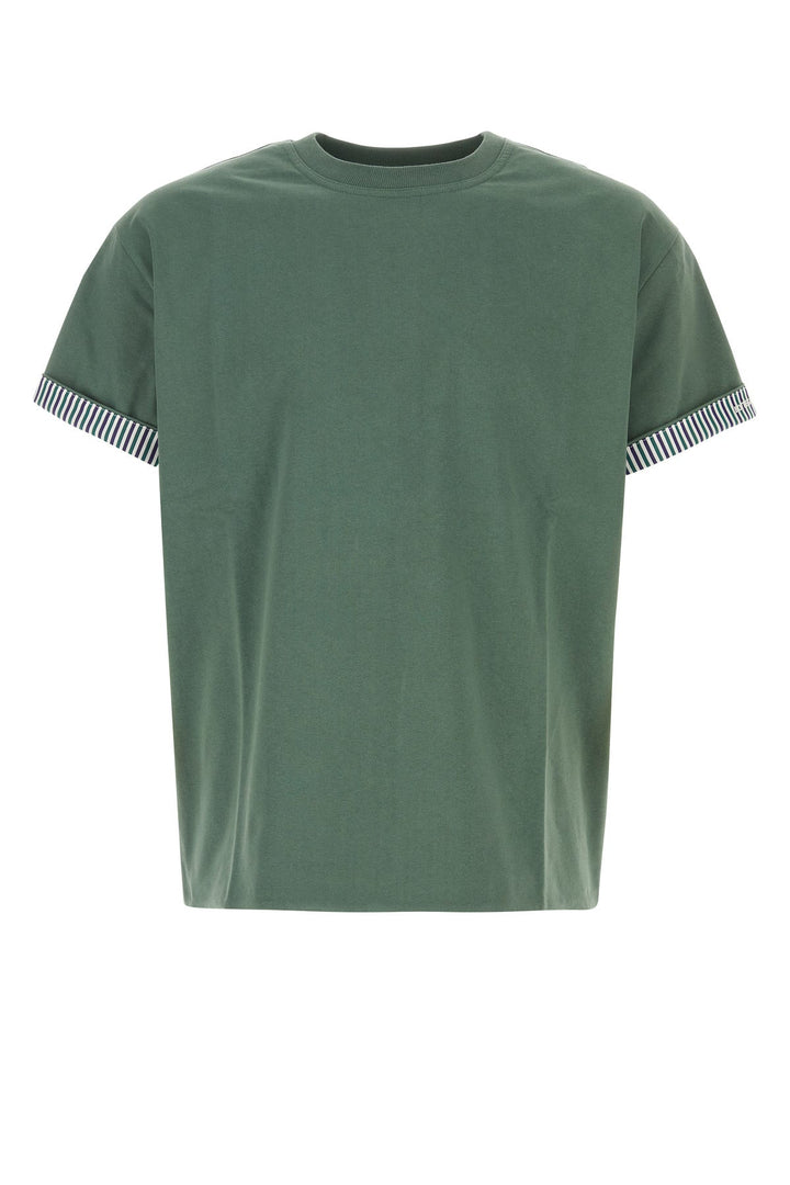 Green cotton t-shirt