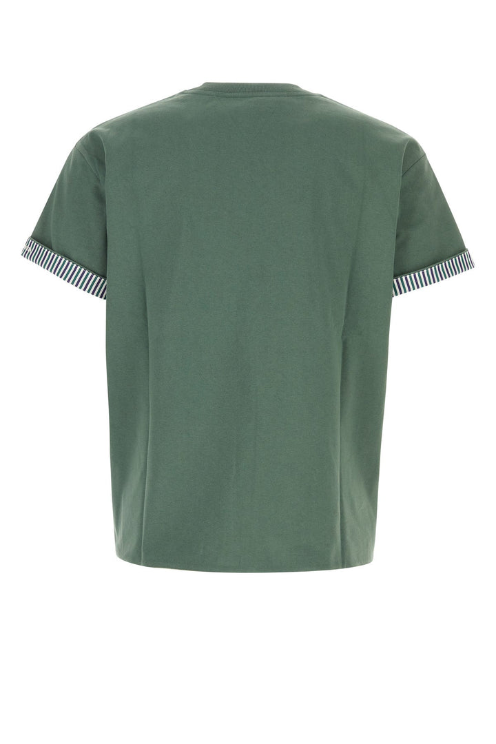 Green cotton t-shirt