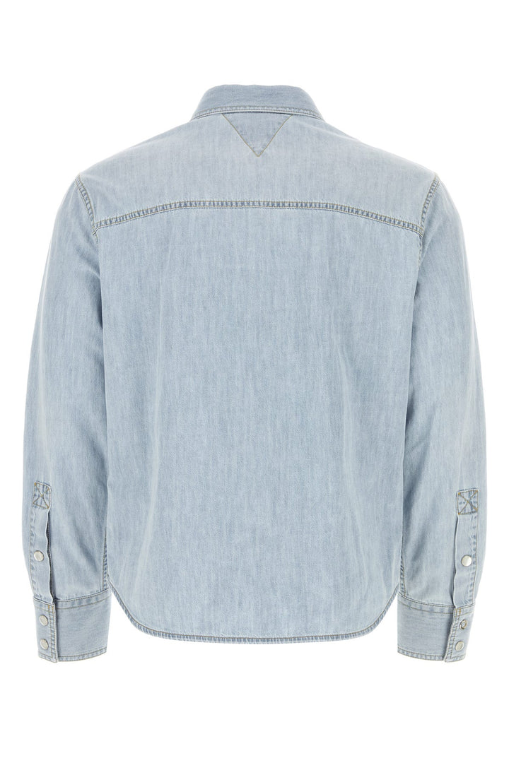 Light-blue denim shirt