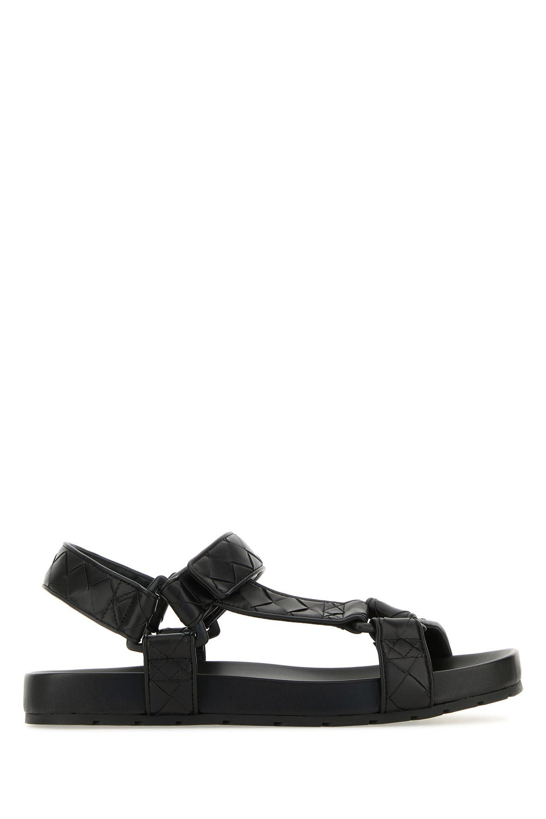 Black leather Trip sandals