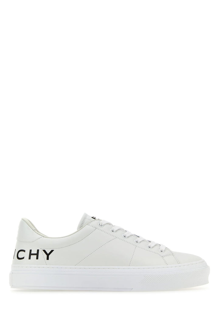 White leather City Sport sneakers