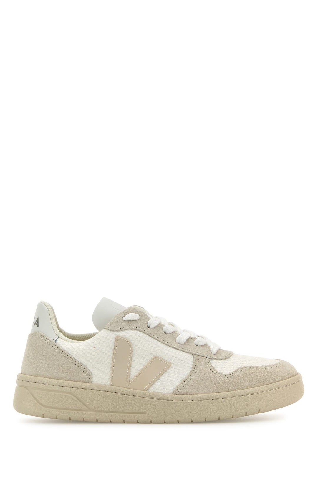 Two-tone B-mesh and suede V-10 sneakers