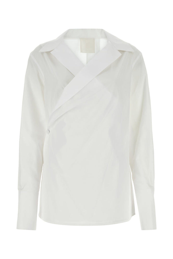 White poplin shirt