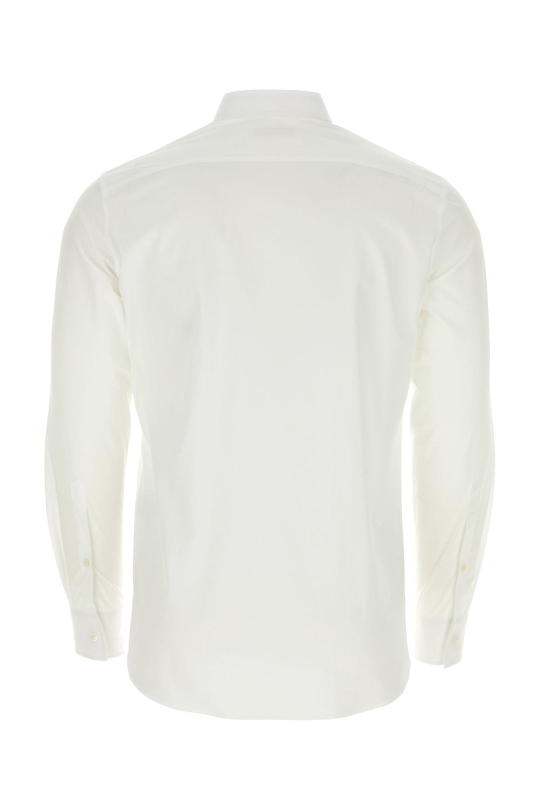 White popeline shirt