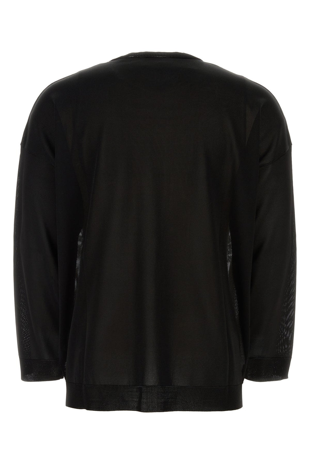 Black viscose sweater