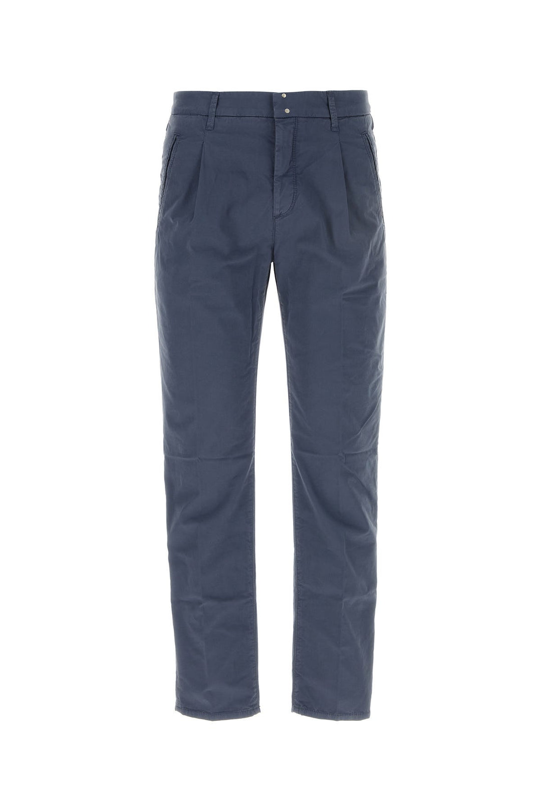 Air force blue cotton pant