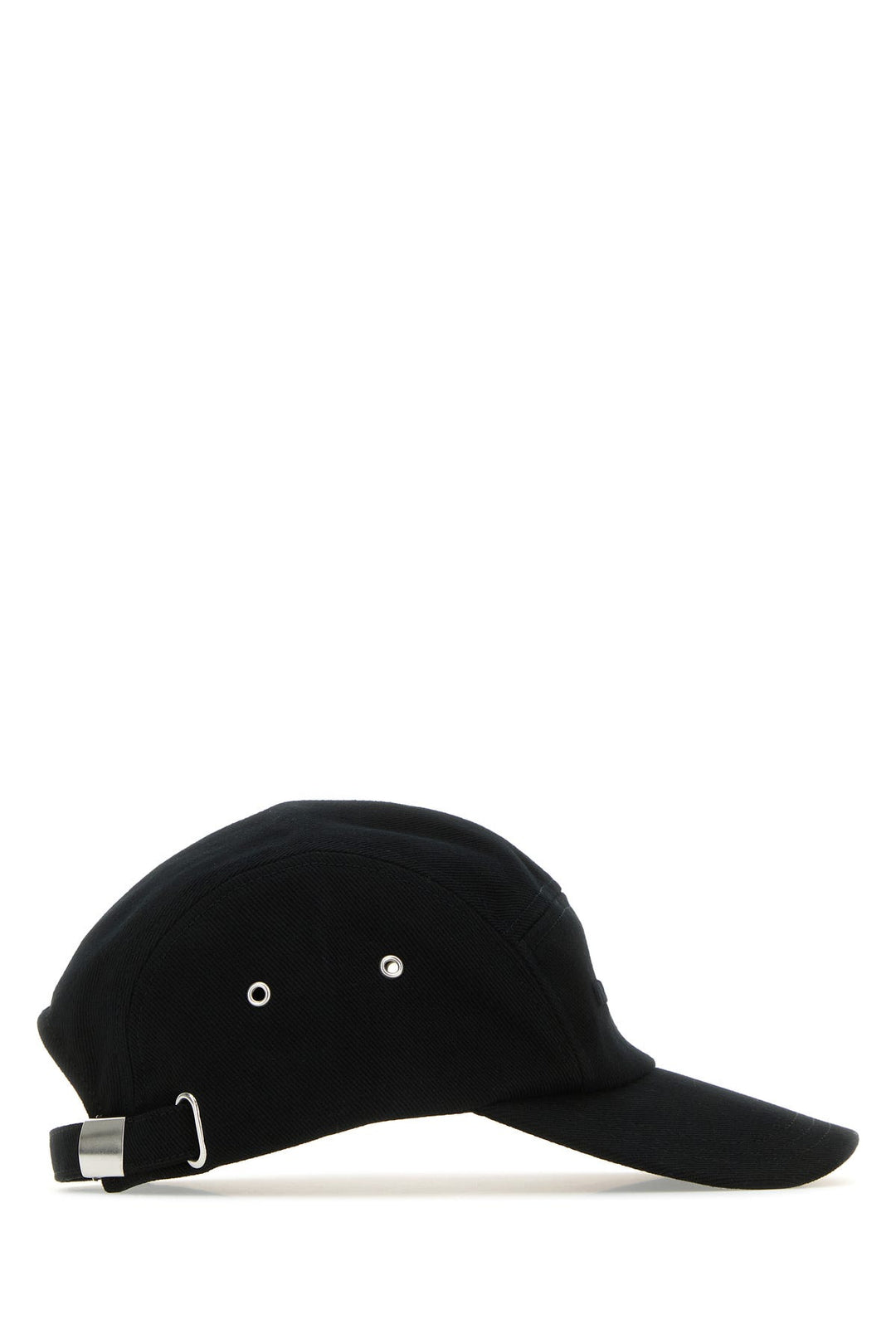 Black cotton Tedji baseball cap