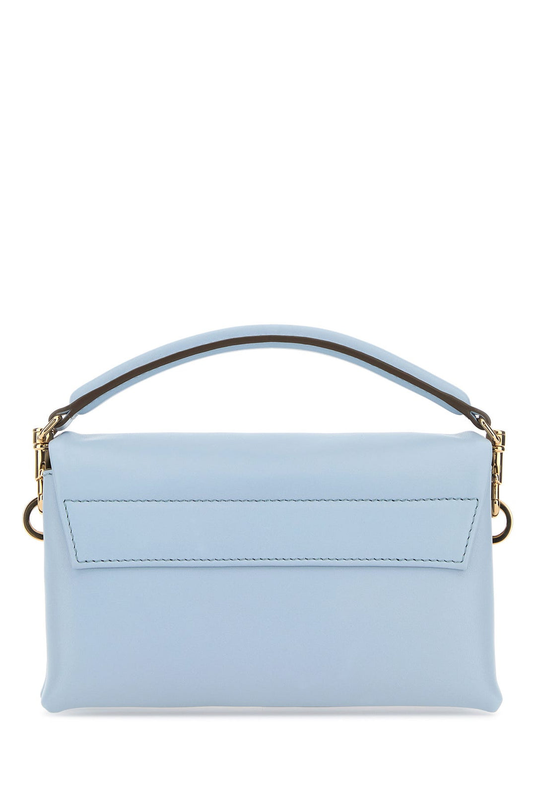 Powder blue leather micro T Timeless handbag