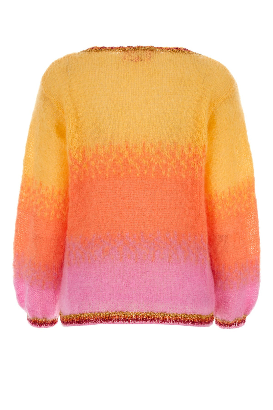 Multicolor mohair blend sweater