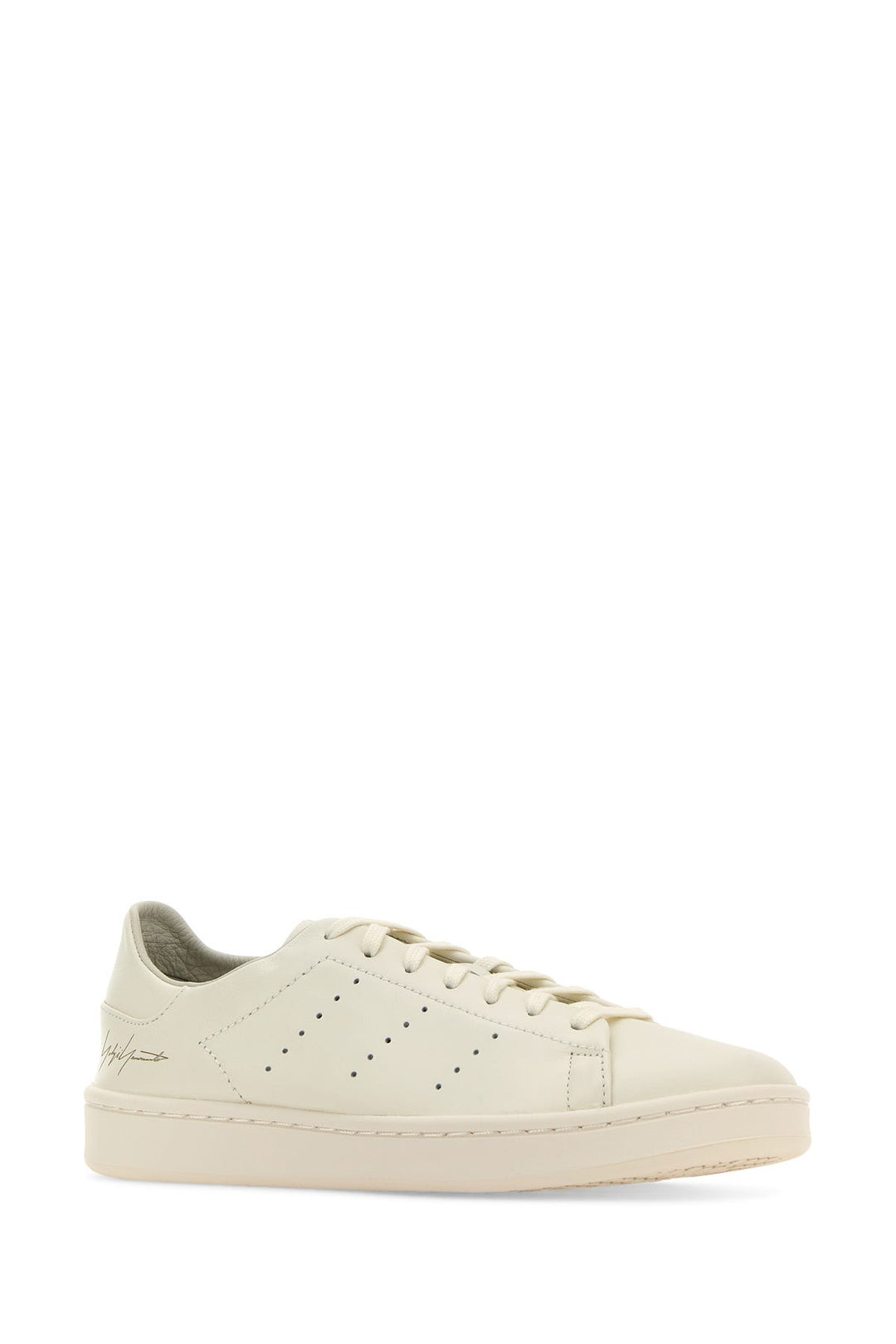 White leather Y-3 Stan Smith sneakers