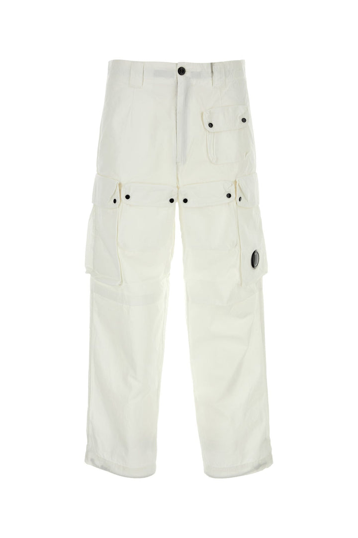 White cotton pant