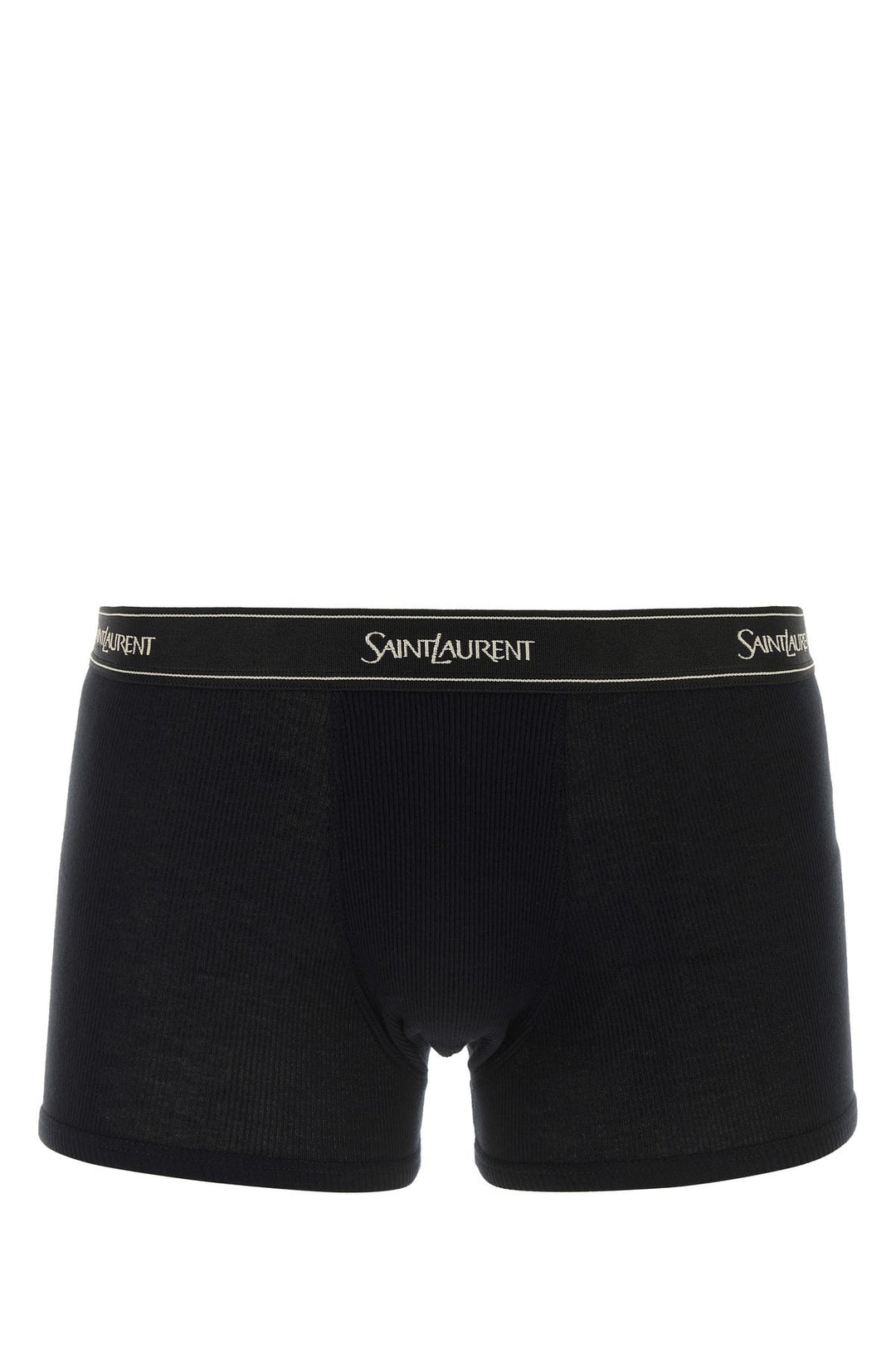 Black cotton boxer