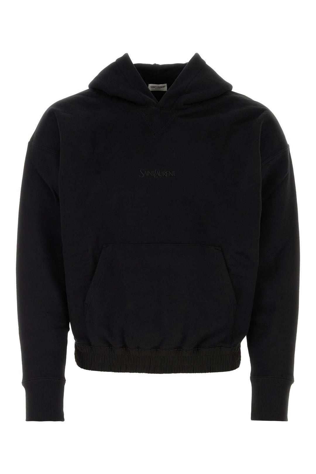 Black cotton sweatshirt