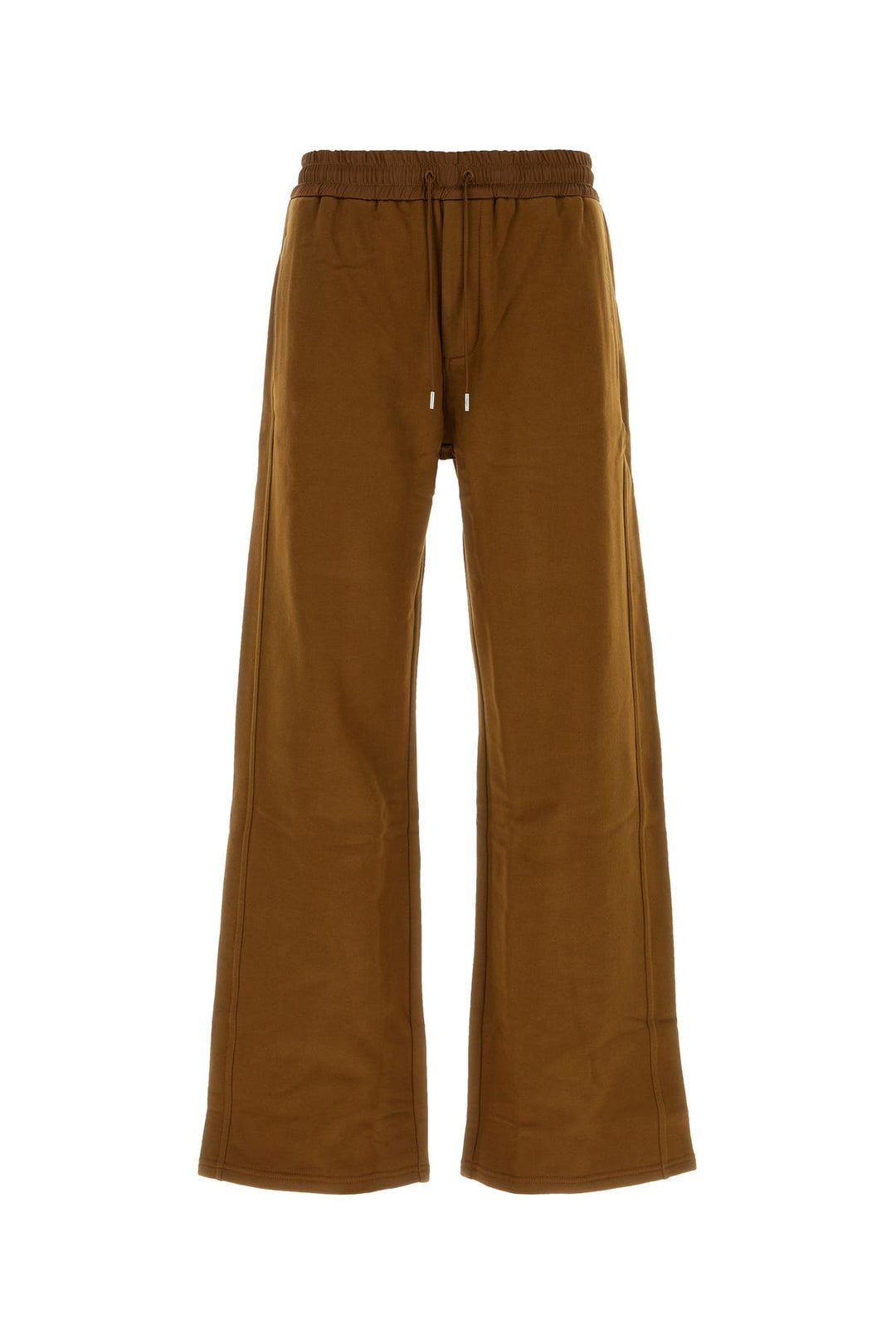 Brown cotton joggers