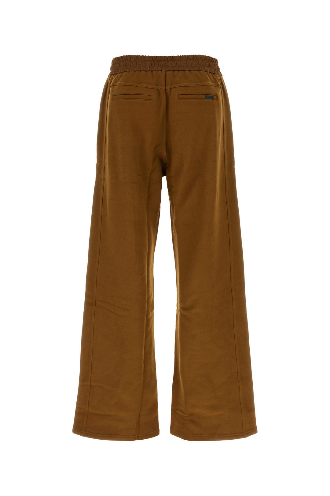 Brown cotton joggers