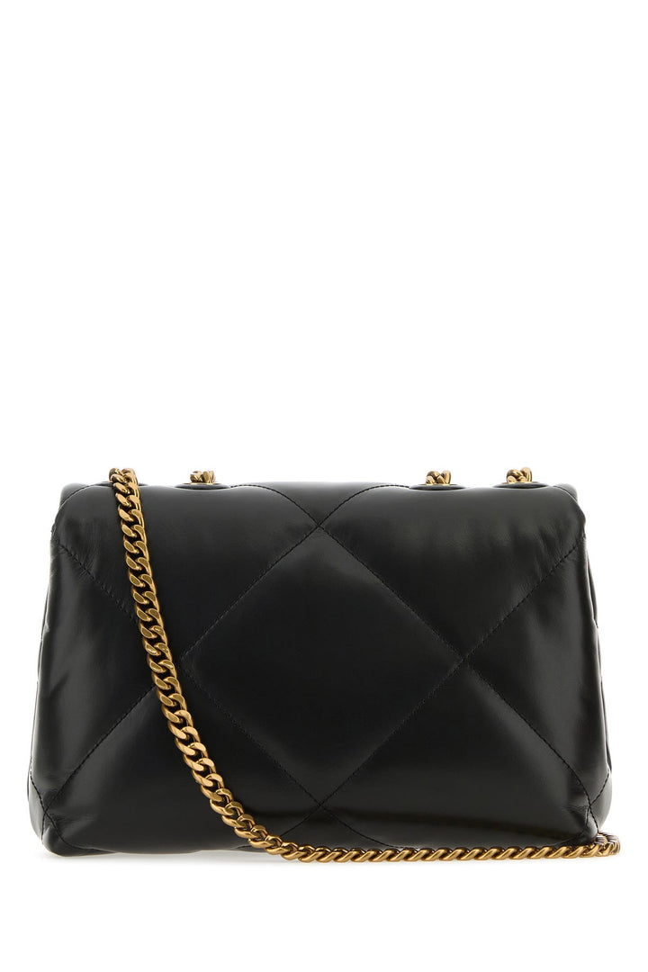 Black leather small Kira shoulder bag