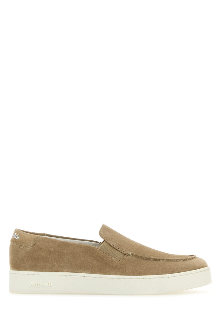 Cappuccino suede Longton 2 slip-ons