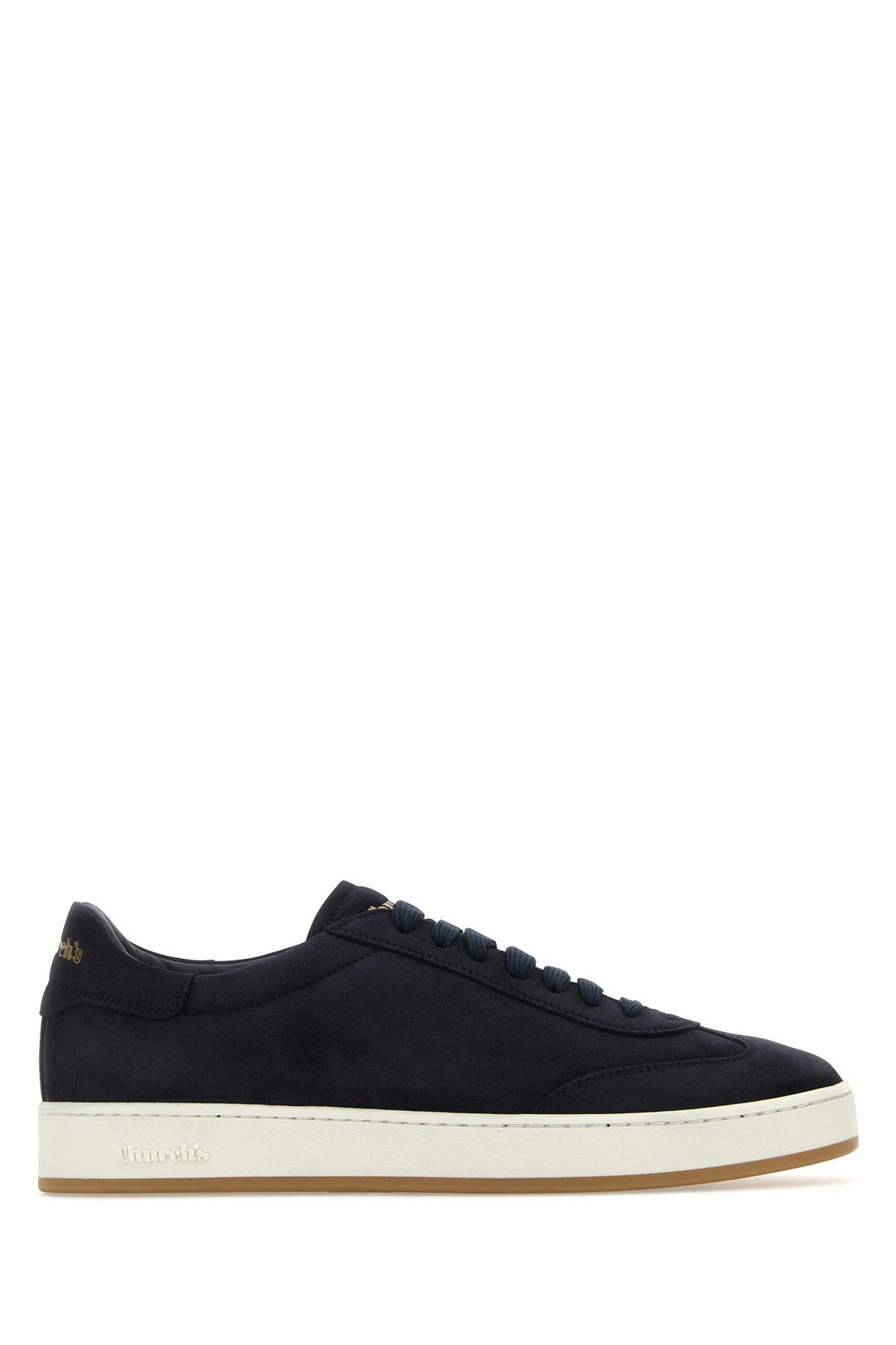 Midnight blue suede sneakers