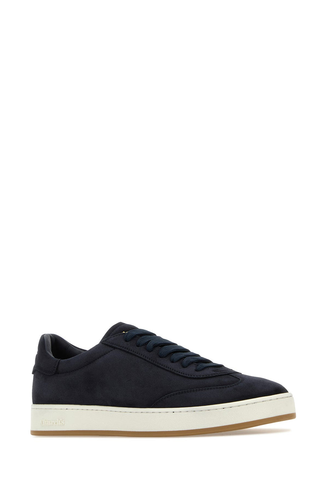 Midnight blue suede sneakers