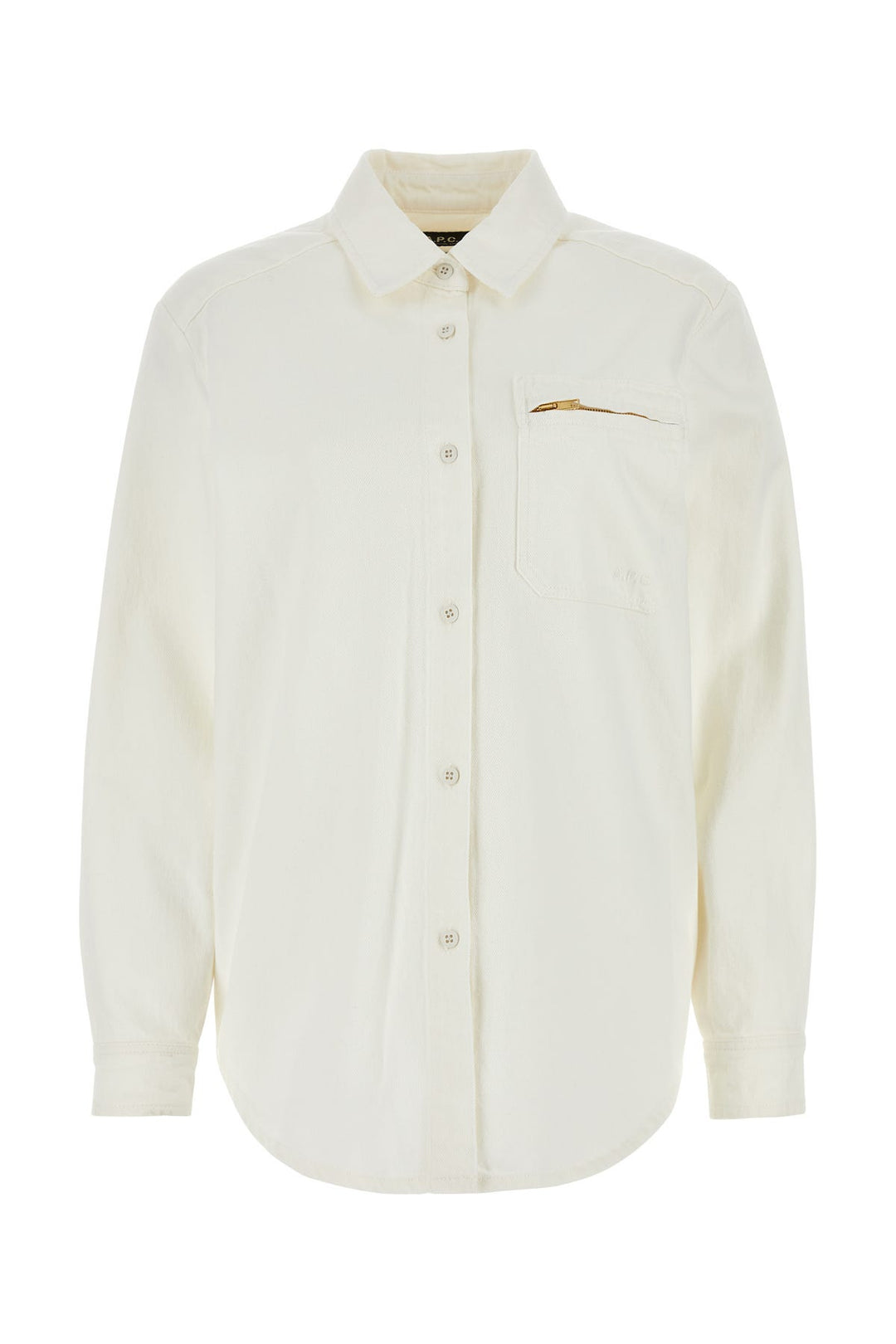 White denim Tina shirt