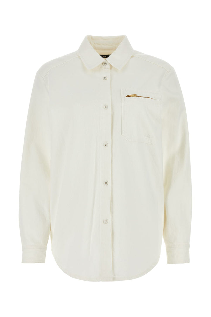 White denim Tina shirt