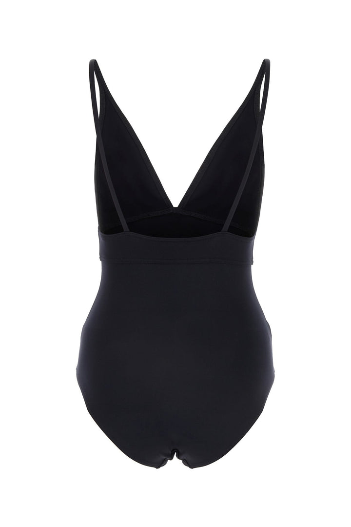 Midnight blue stretch nylon swimsuit