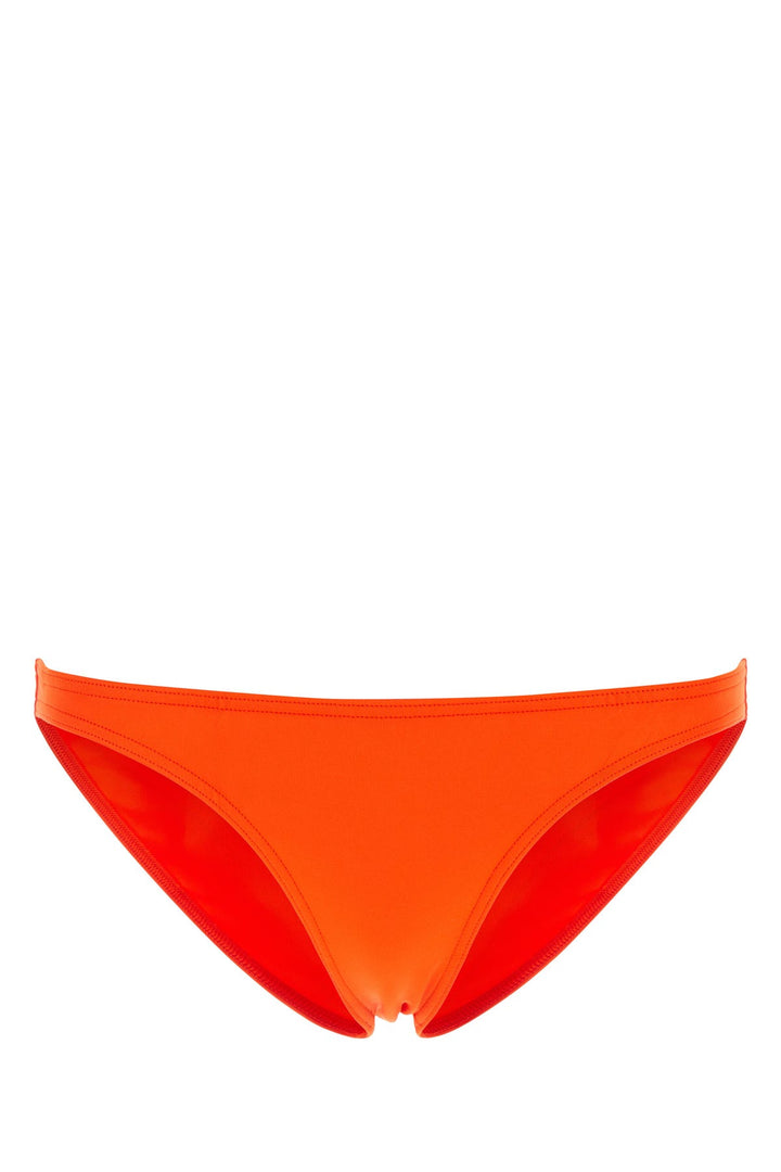 Orange stretch nylon bikini bottom