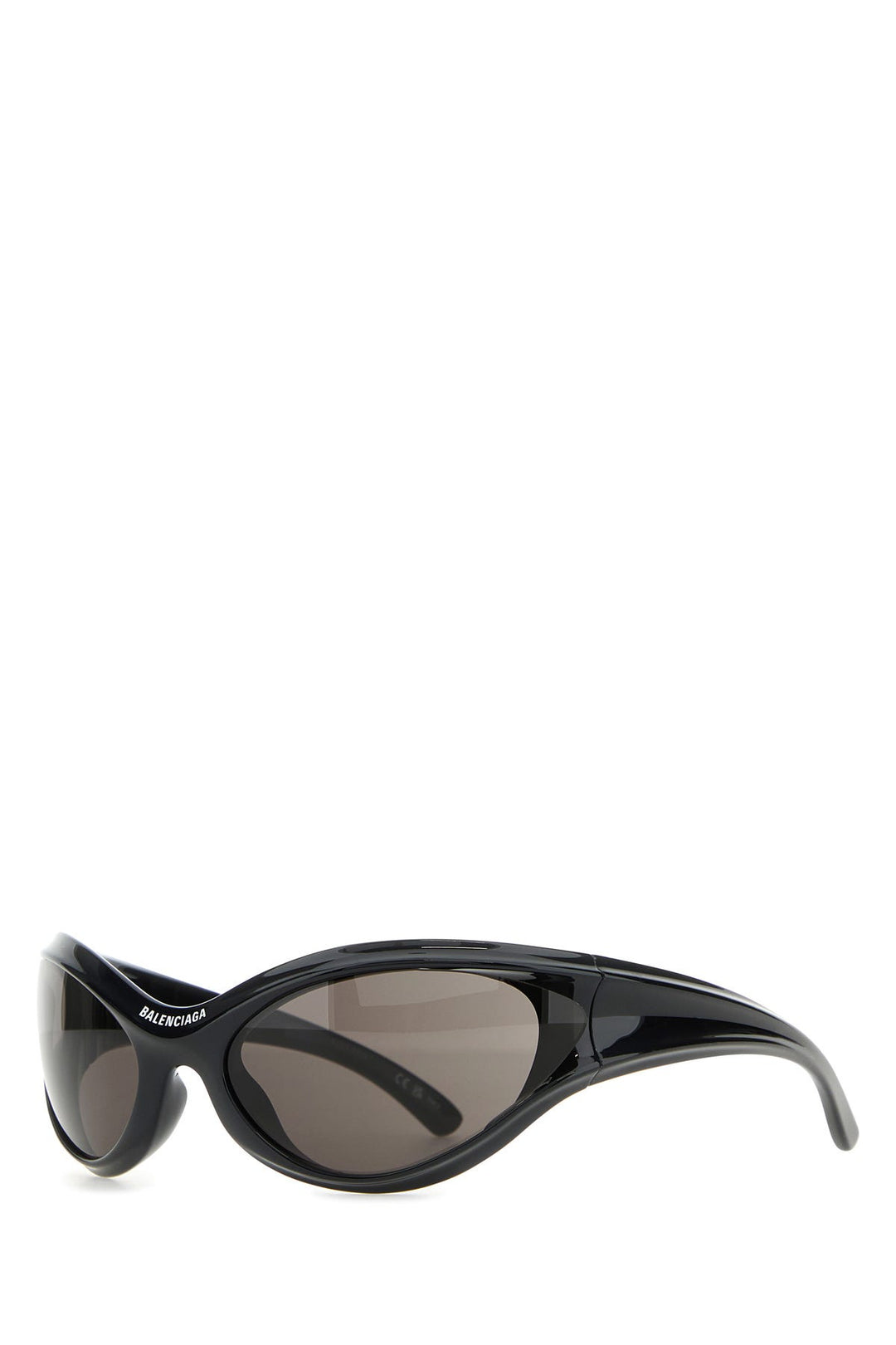 Black acetate Dynamo Round sunglasses