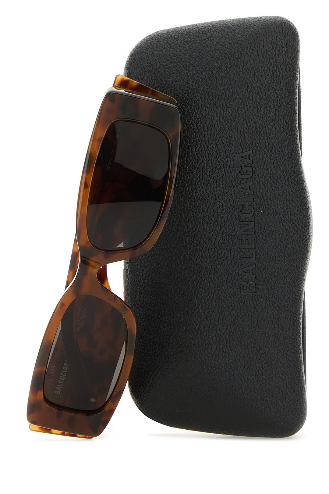 Printed acetate Max Rectangle sunglasses