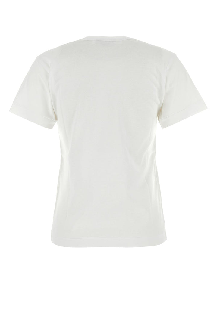 White cotton t-shirt