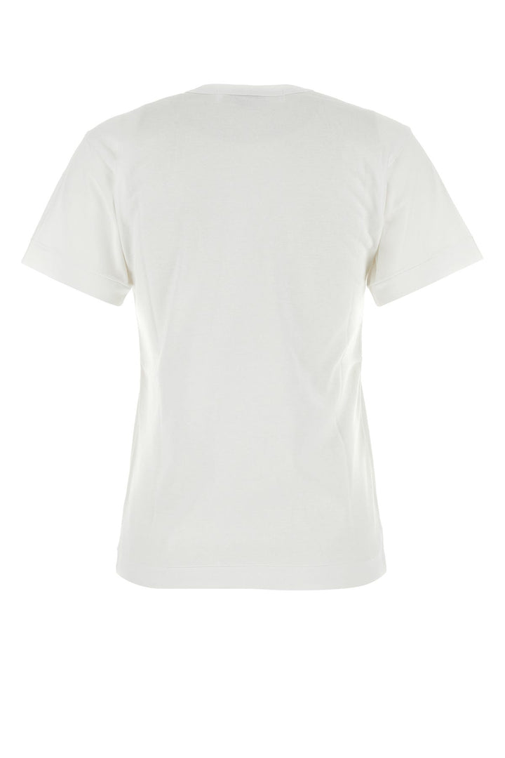 White cotton t-shirt