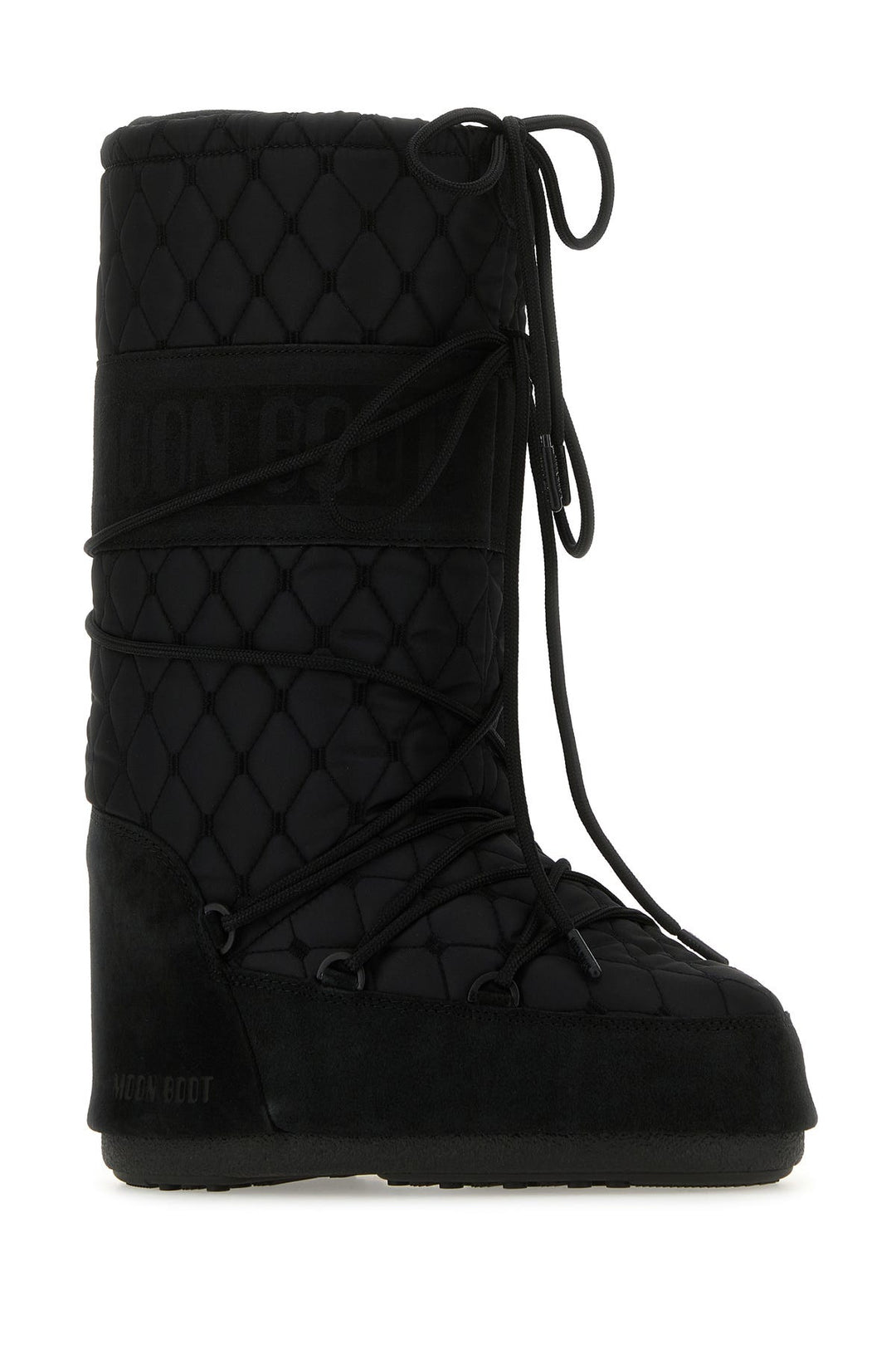 Black nylon Icon boots