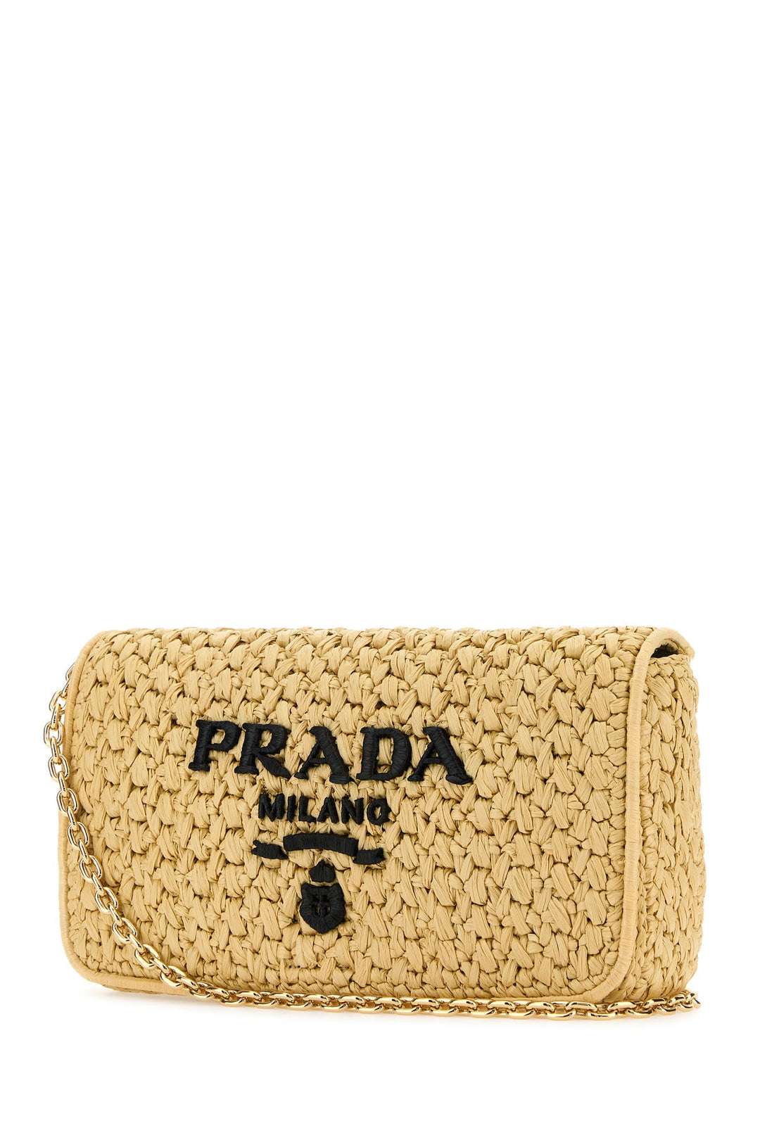 Raffia crossbody bag