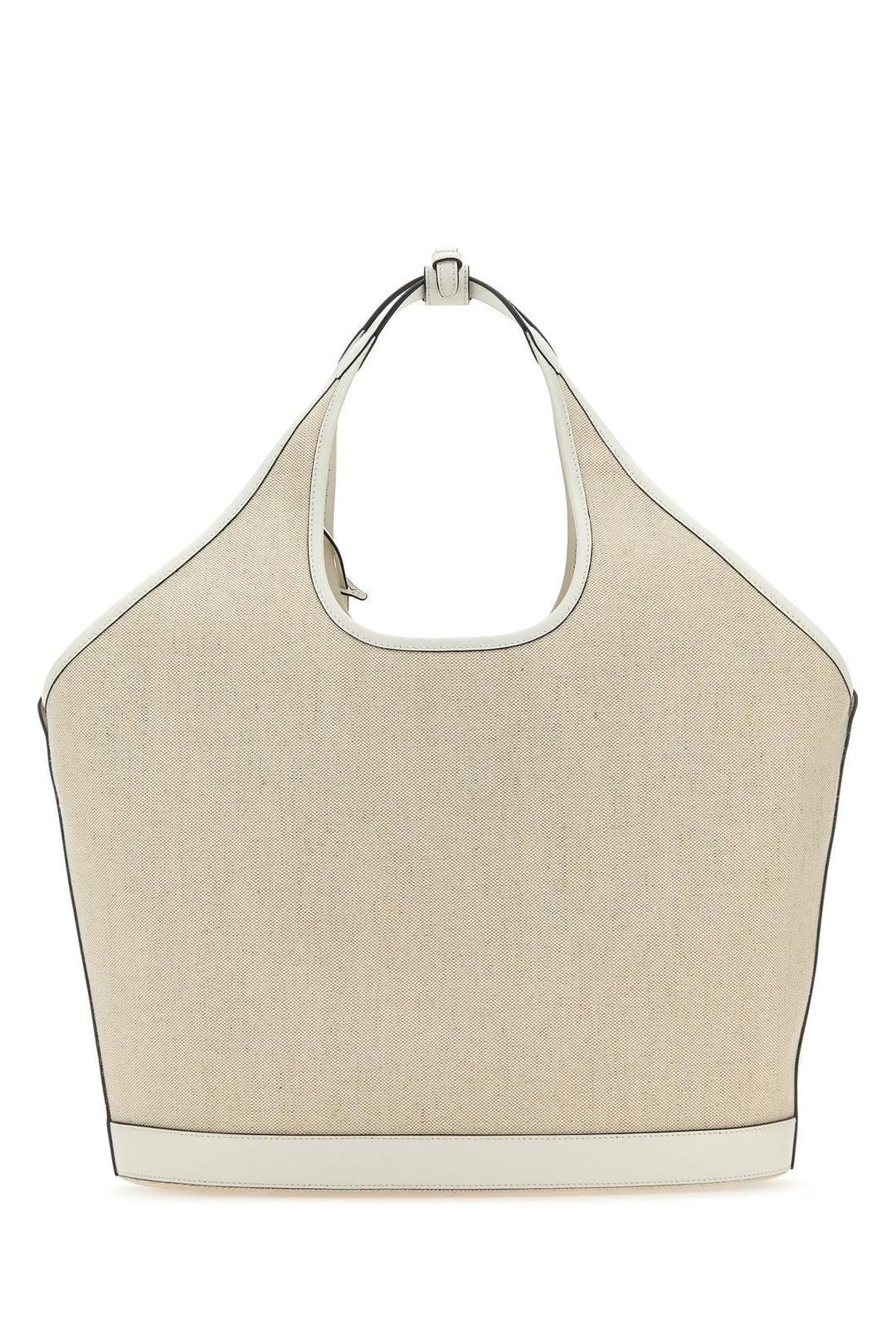 Sand canvas shopping bag