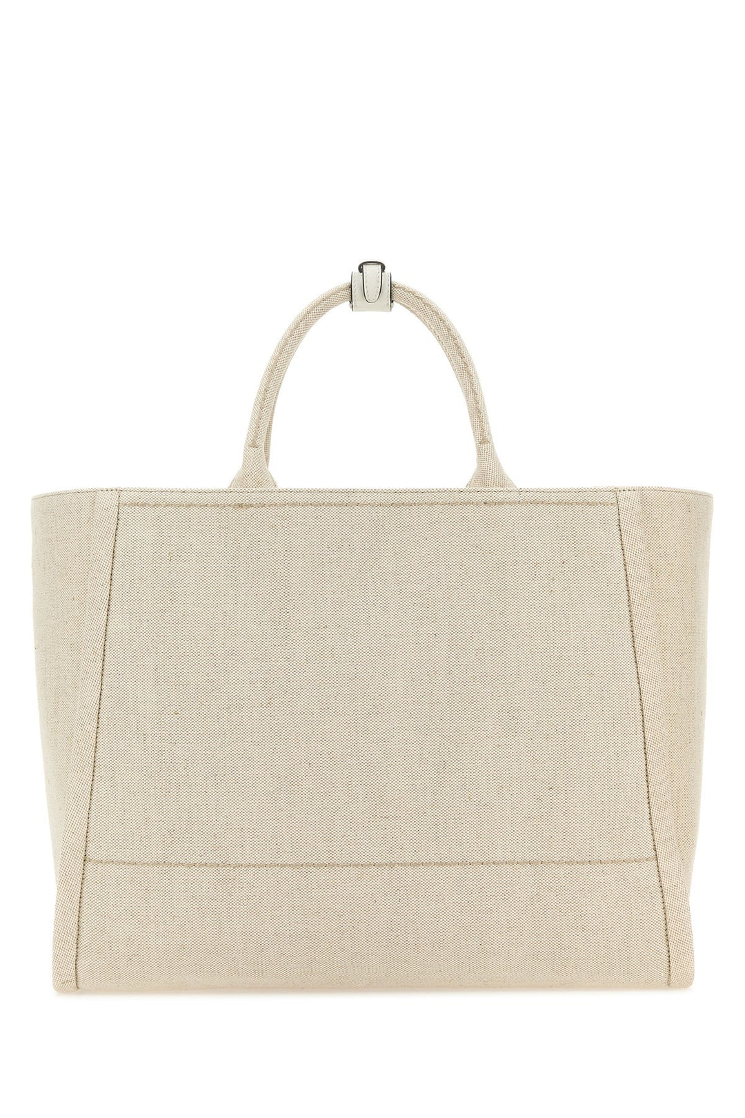 Sand canvas shopping bag