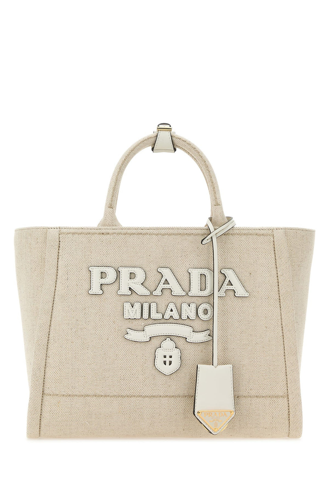 Sand canvas shopping bag