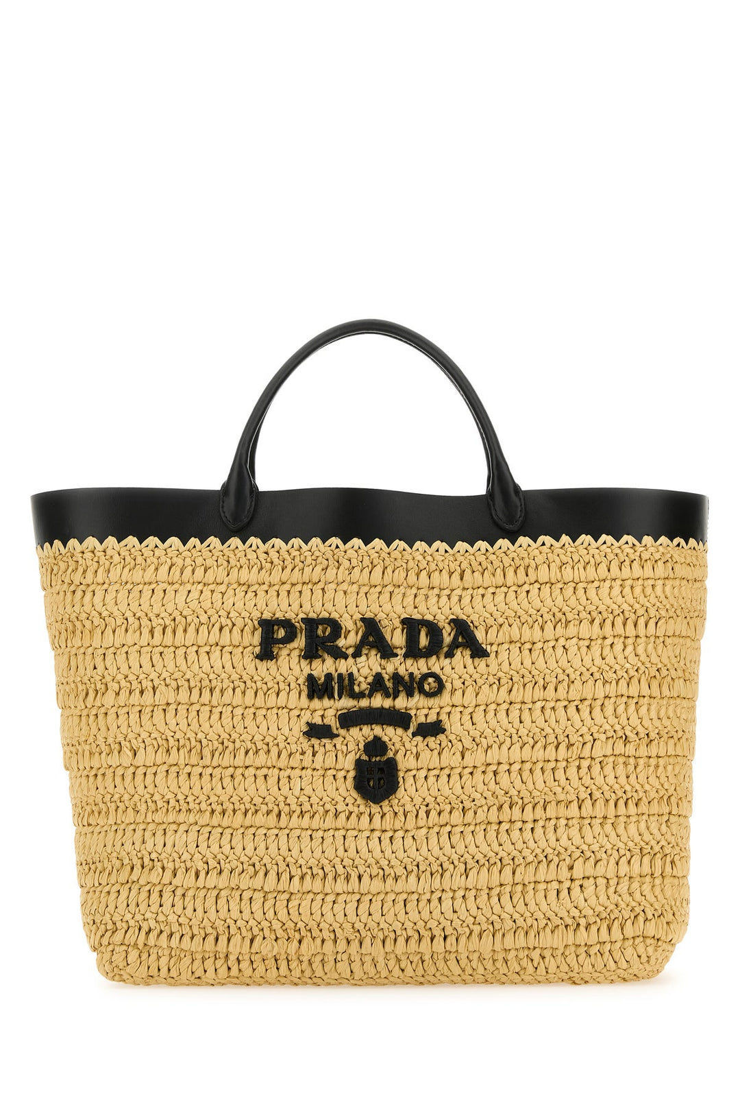 Raffia shopping bag