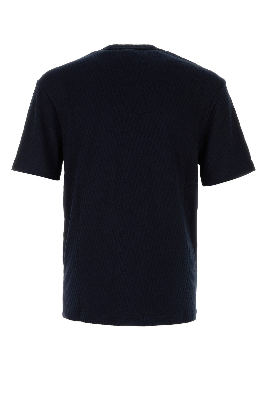 Midnight blue stretch viscose blend sweater