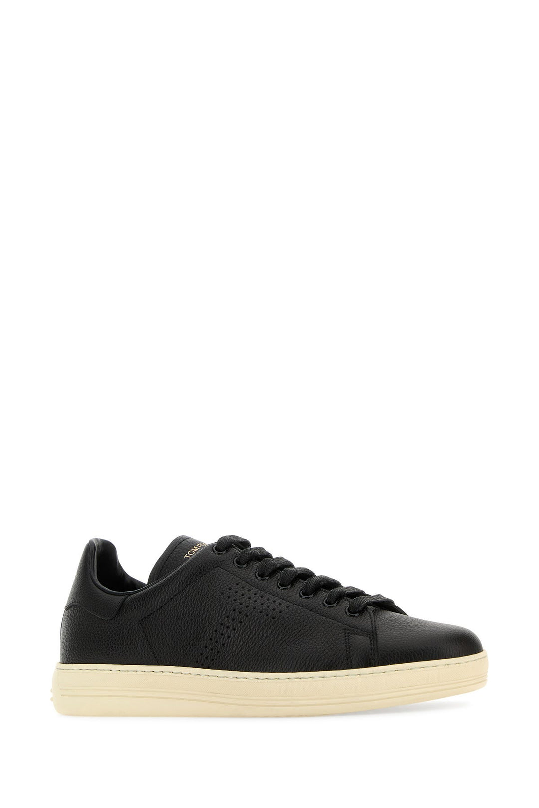 Black leather Warwick sneakers