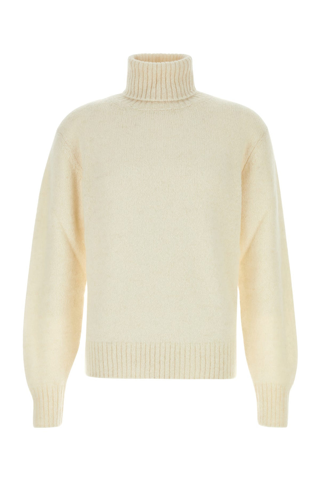 Ivory alpaca blend sweater