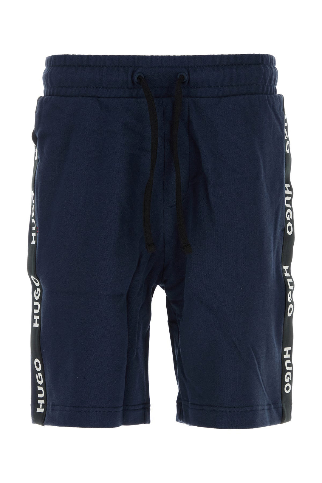 Blue cotton bermuda shorts