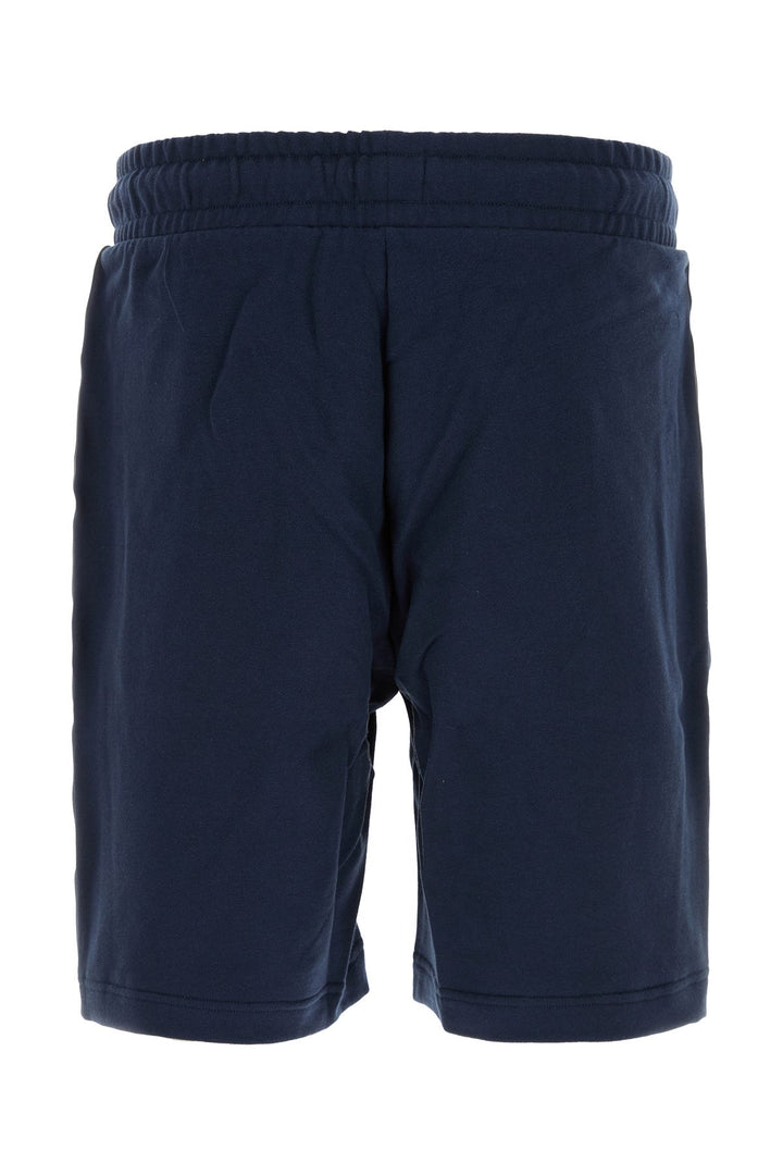 Blue cotton bermuda shorts