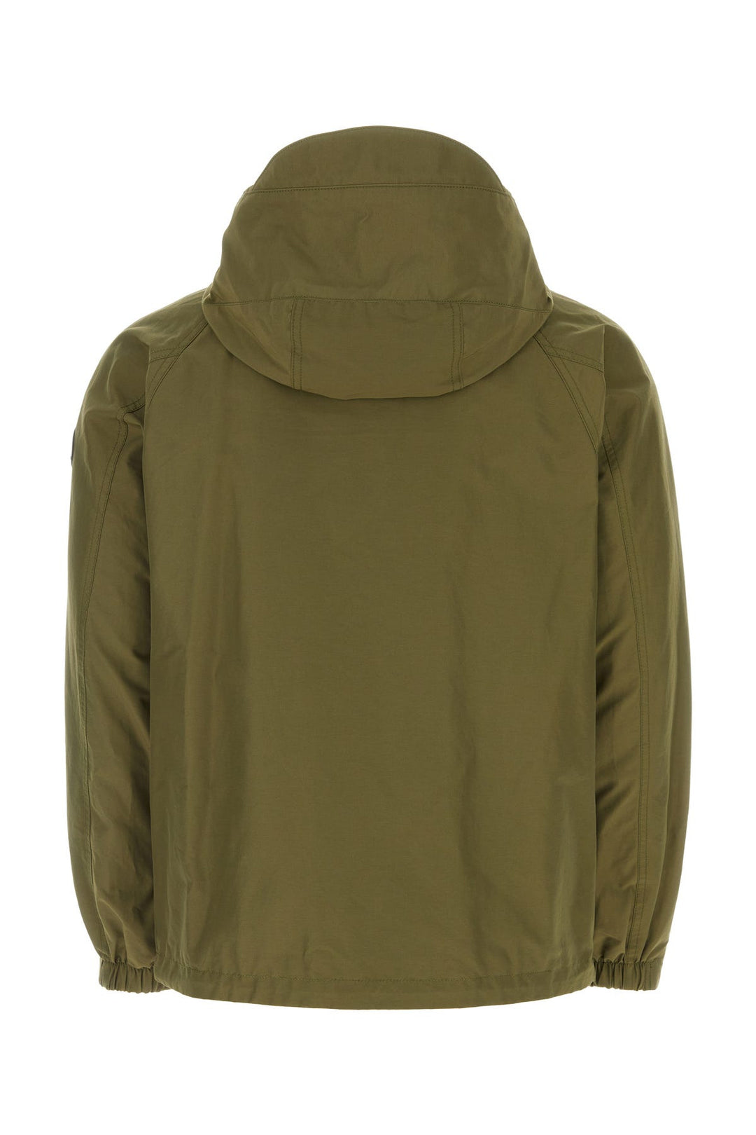 Army green cotton blend Cruiser jacket