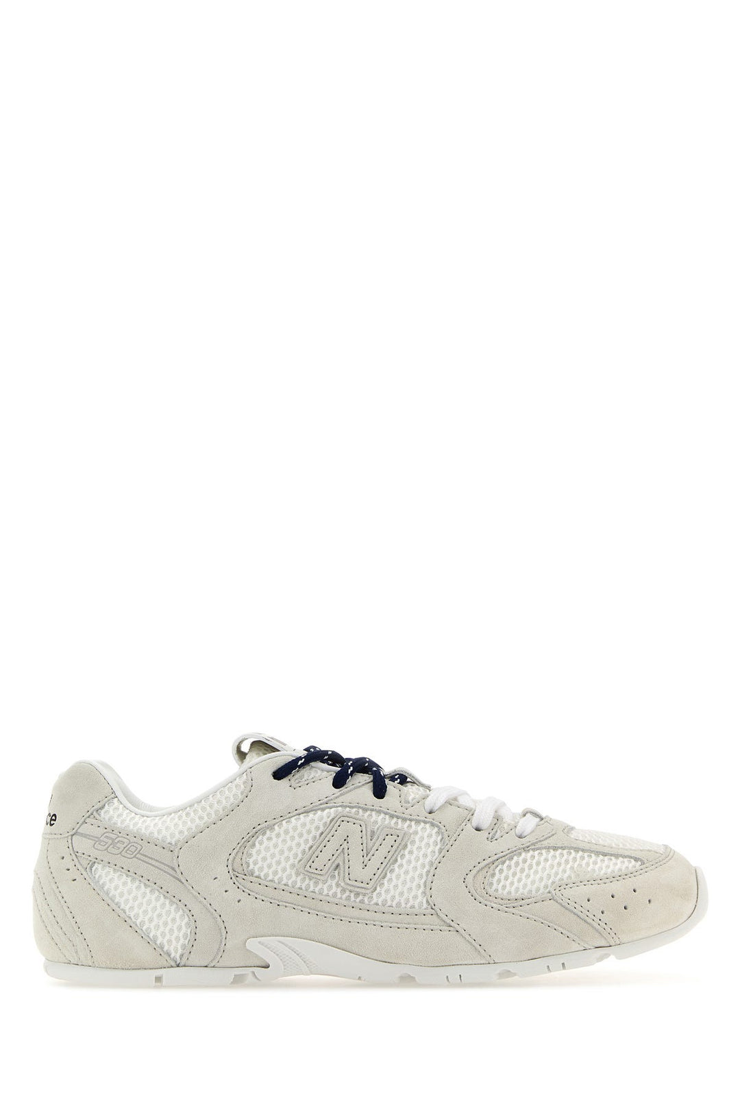 White suede and mesh 530 SL New Balance x Miu Miu sneakers