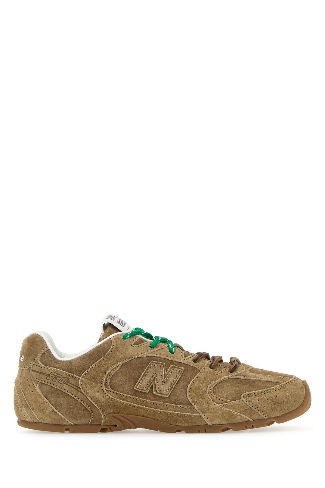 Beige suede 530 SL New Balance X Miu Miu sneakers