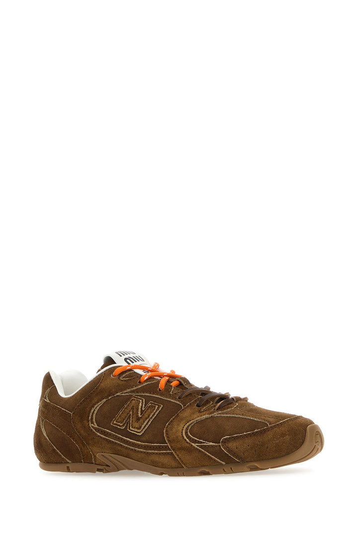 Brown suede 530 SL New Balance X Miu Miu sneakers