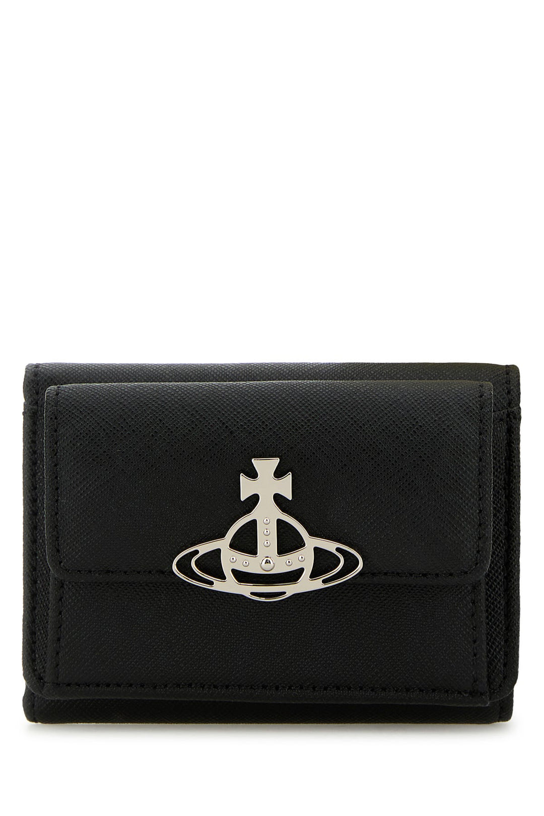 Black leather wallet