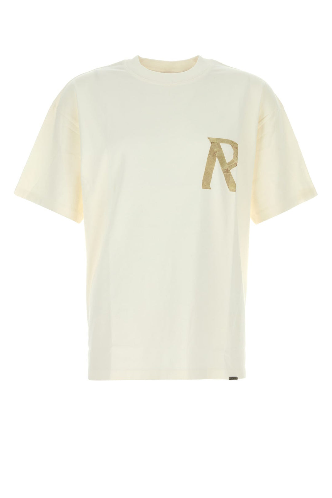 Ivory cotton t-shirt