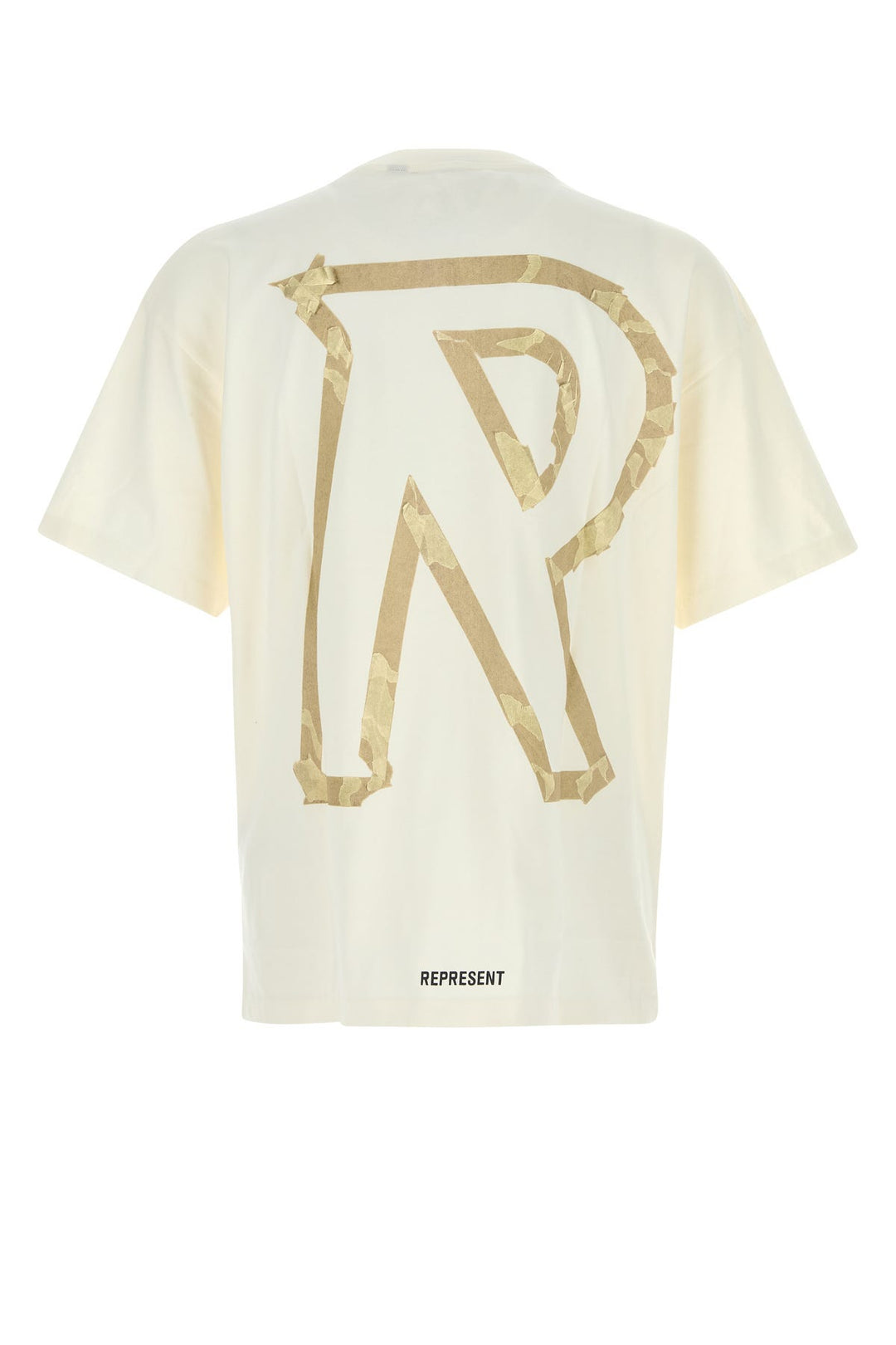 Ivory cotton t-shirt