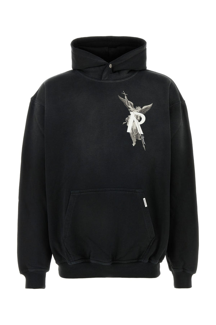 Black cotton Archangel sweatshirt